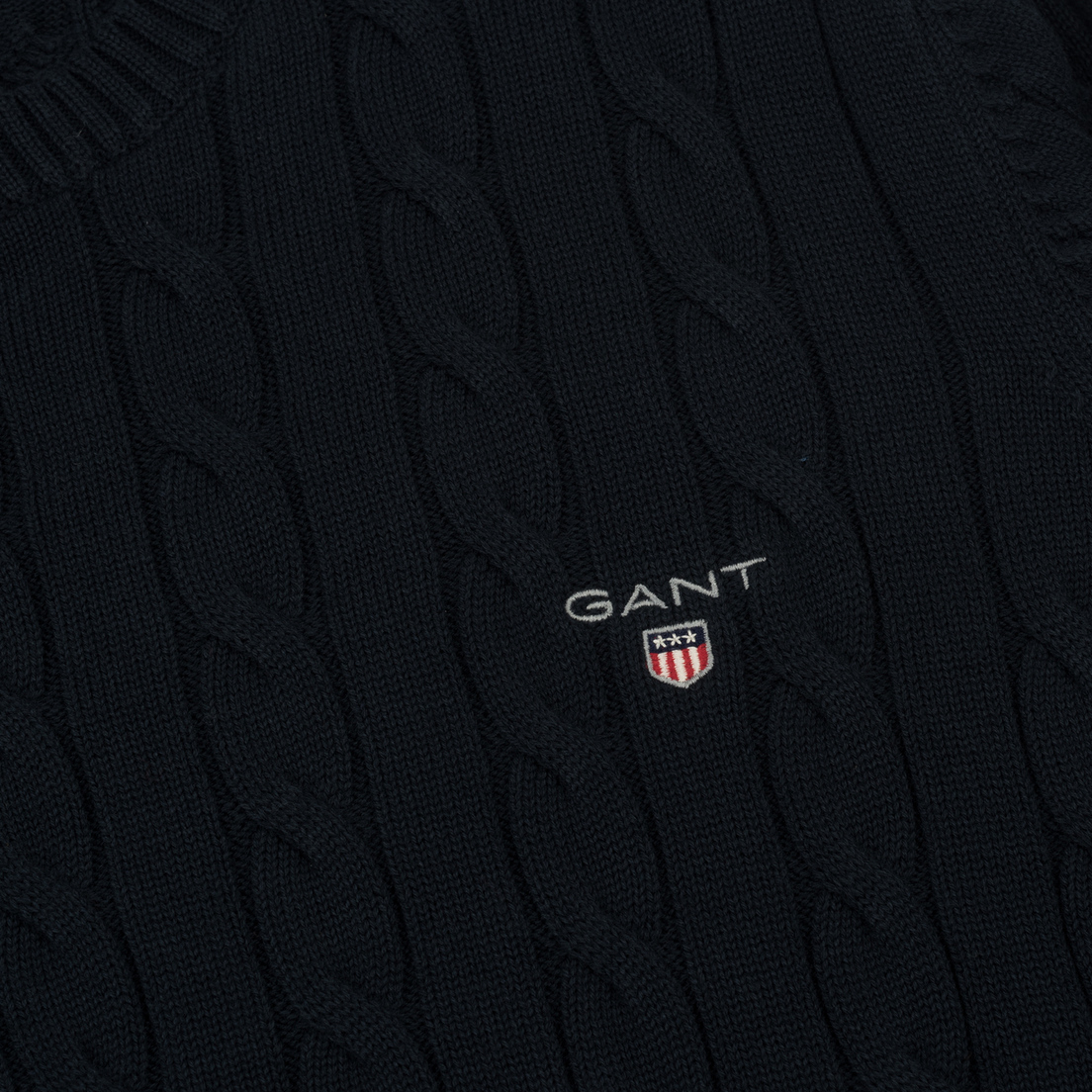 Gant Мужской свитер Basic Cotton Cable Crew