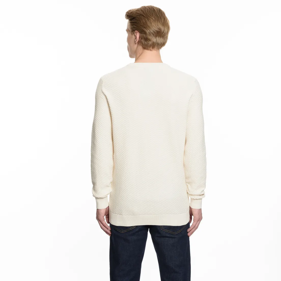 Gant Мужской свитер Triangle Texture Crew