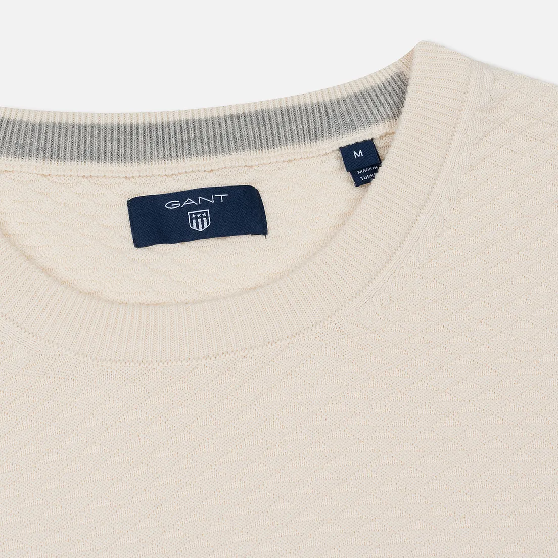 Gant Мужской свитер Triangle Texture Crew