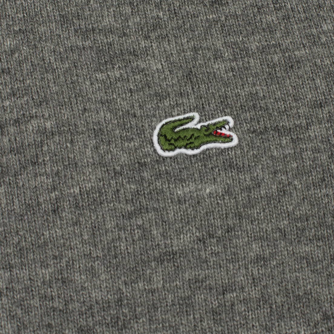 Lacoste Мужской свитер Embroidered Croc Logo Crew Neck