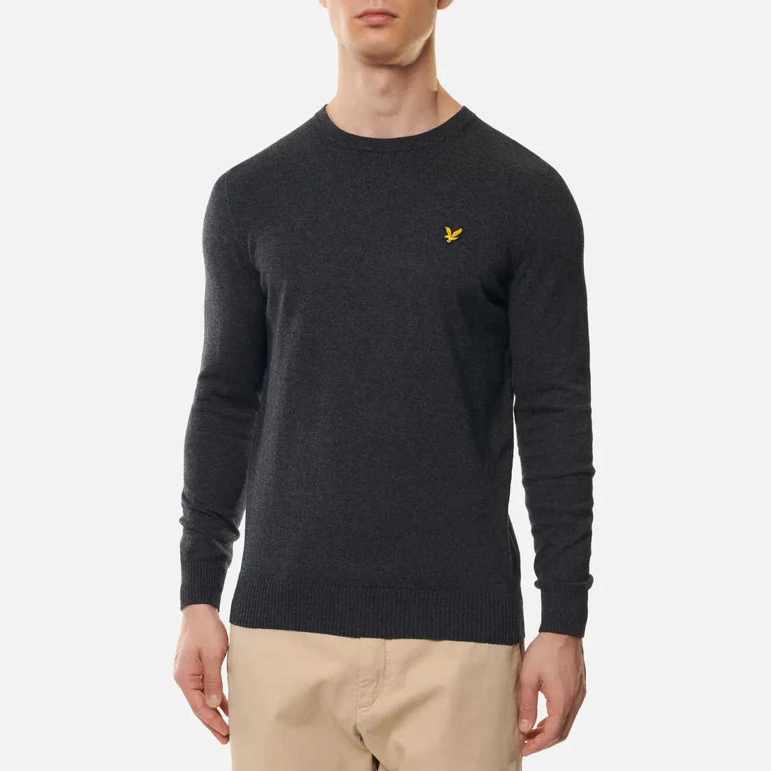 Lyle & Scott Мужской свитер Cotton Merino Crew Neck Jumper