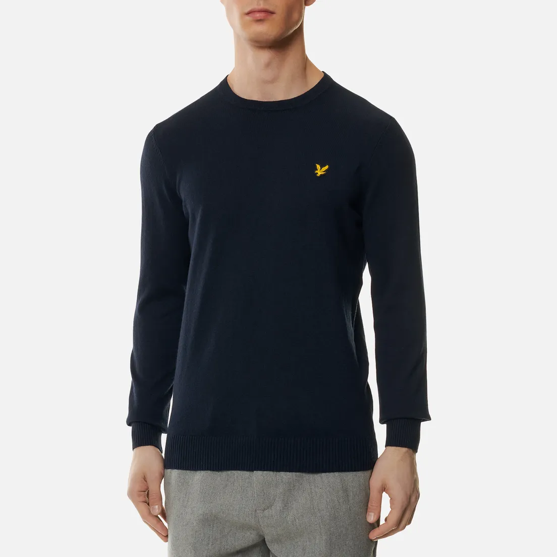 Lyle & Scott Мужской свитер Cotton Merino Crew Neck Jumper