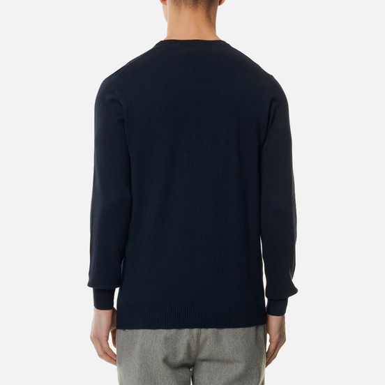 Мужской свитер Lyle & Scott Cotton Merino Crew Neck Jumper Dark Navy