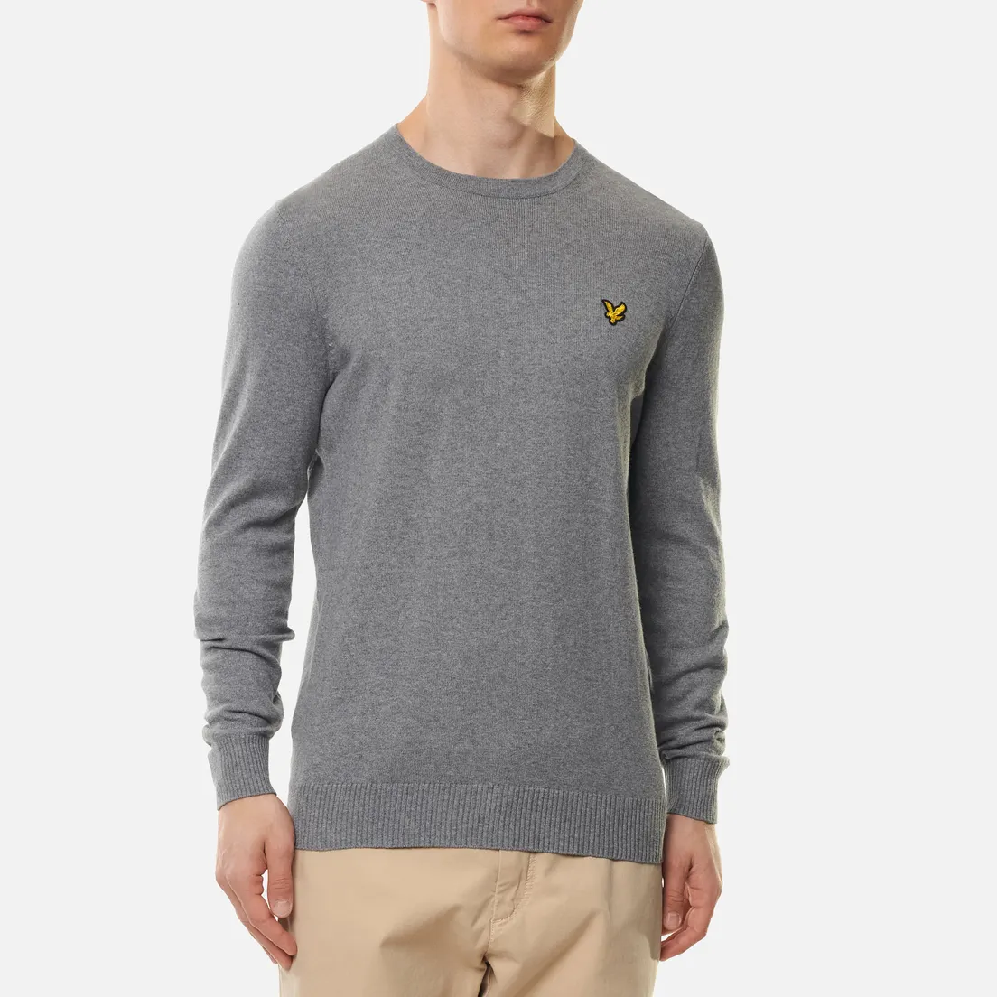 Lyle & Scott Мужской свитер Cotton Merino Crew Neck Jumper