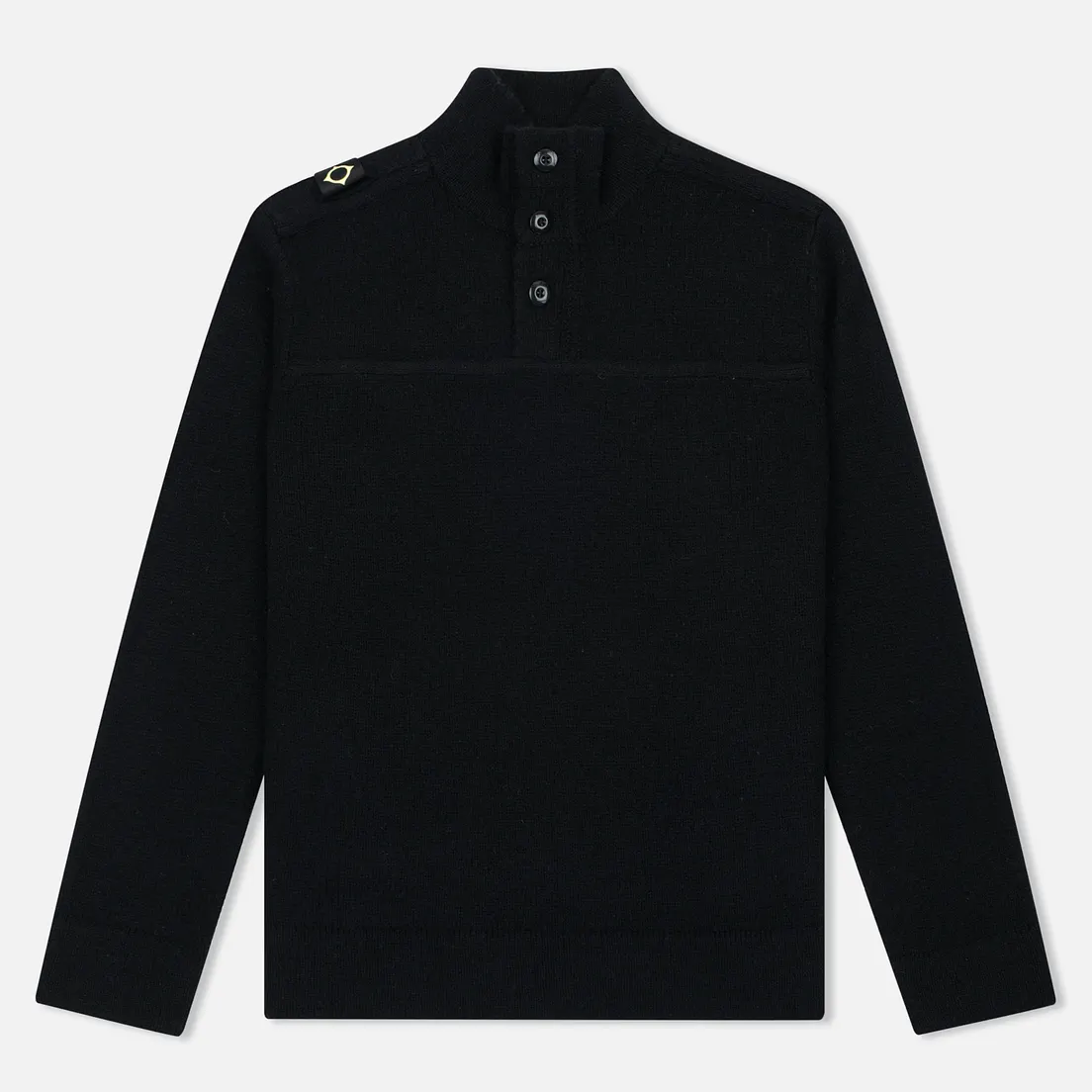 MA.Strum Мужской свитер Soft Shetland Button Placket