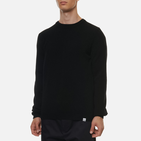 Мужской свитер Norse Projects Sigfred Lambswool Black
