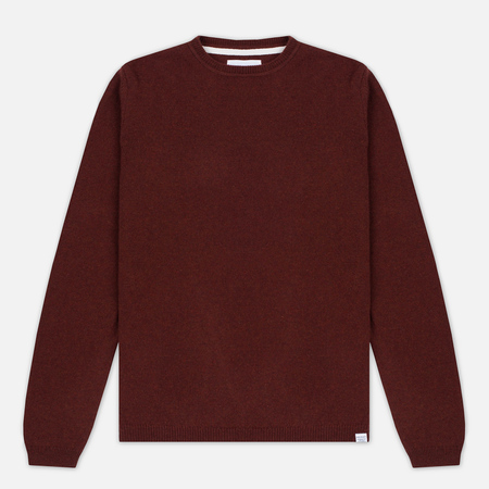Мужской свитер Norse Projects Sigfred Lambswool Red Clay