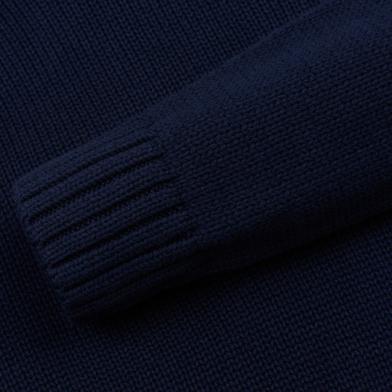 Мужской свитер Polo Ralph Lauren Classic Logo Cotton Crew Neck Hunter Navy