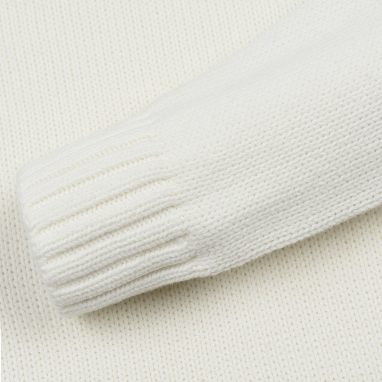 Мужской свитер Polo Ralph Lauren Classic Logo Cotton Crew Neck White
