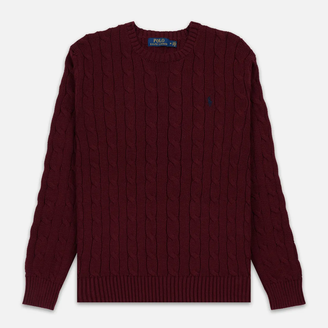 Polo Ralph Lauren Мужской свитер Crew Neck Cable Knit