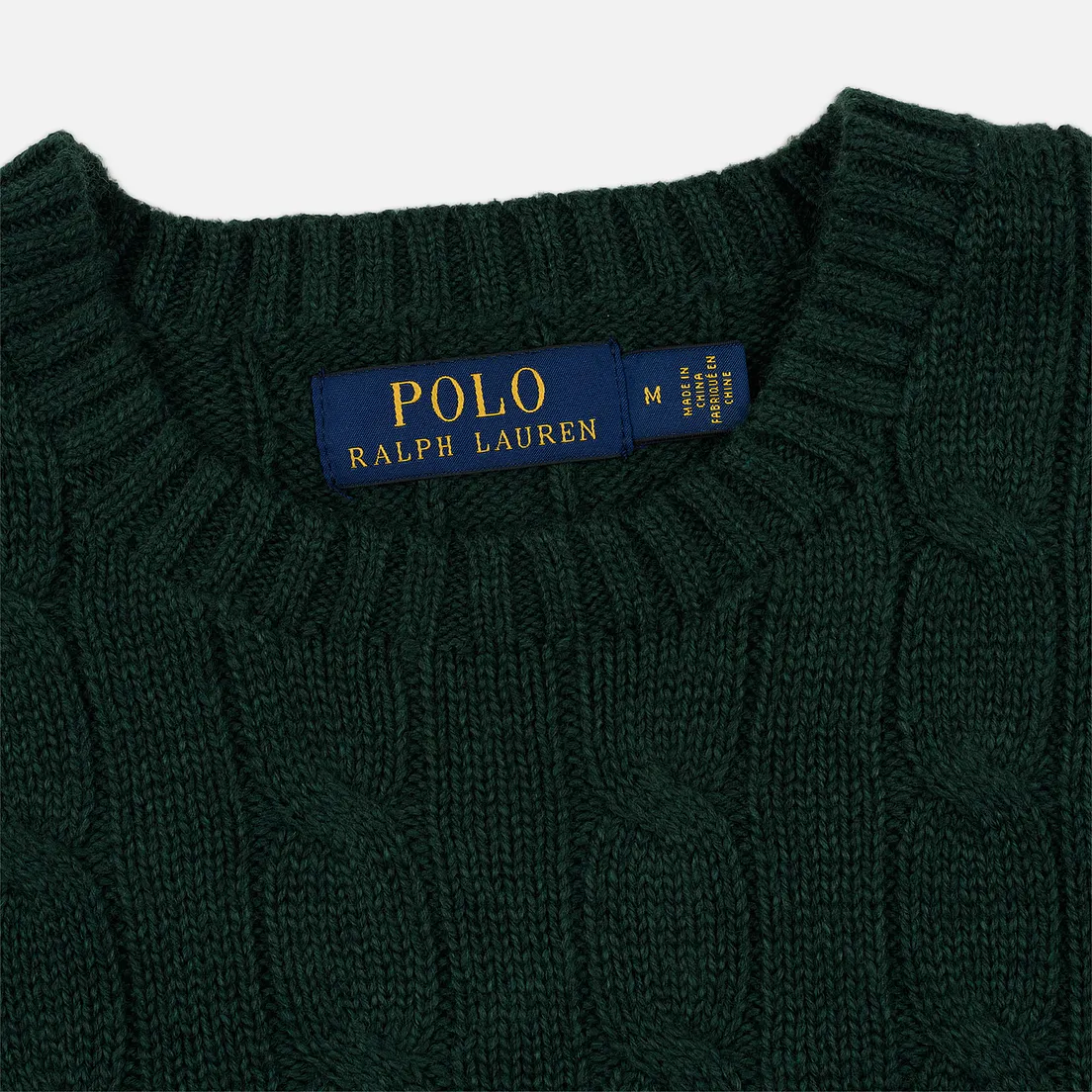 Polo Ralph Lauren Мужской свитер Crew Neck Cable Knit