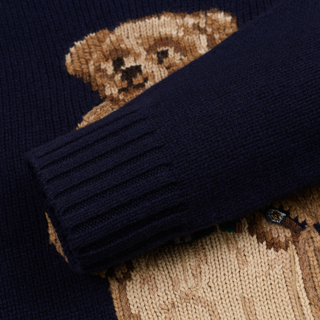 Polo Ralph Lauren Мужской свитер USA Polo Bear Wool Blend
