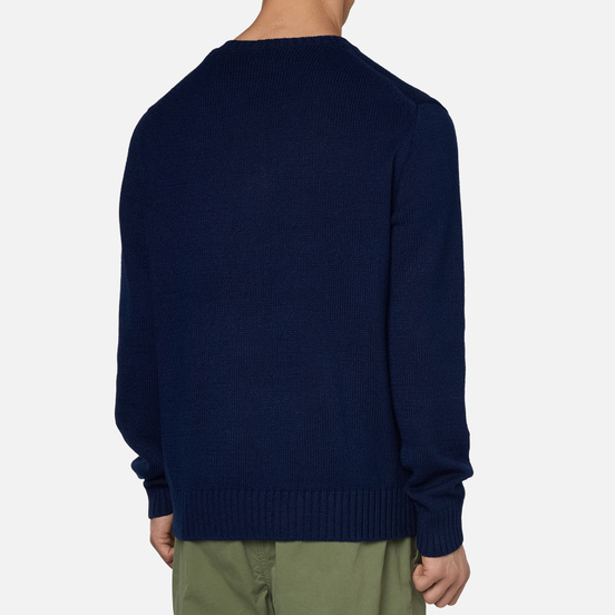 Мужской свитер Polo Ralph Lauren Yachting Bear Cotton Blend Navy Sailor
