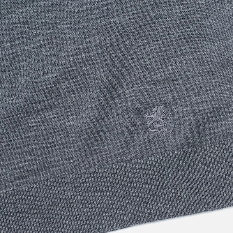 Pringle of Scotland Мужской свитер Pique Trim V Neck