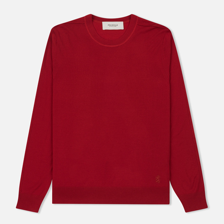 Мужской свитер Pringle of Scotland Round Neck Merino Wool Red