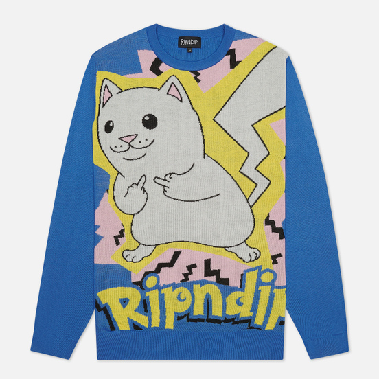 Мужской свитер RIPNDIP Catch Em All Blue