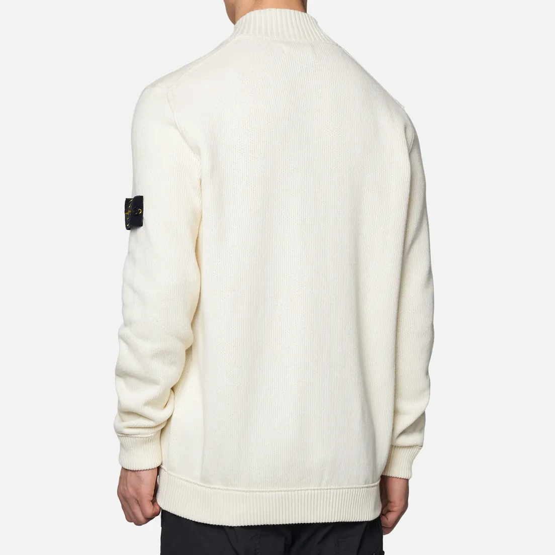 Stone Island Мужской свитер Cardigan Zip Terry Stitch