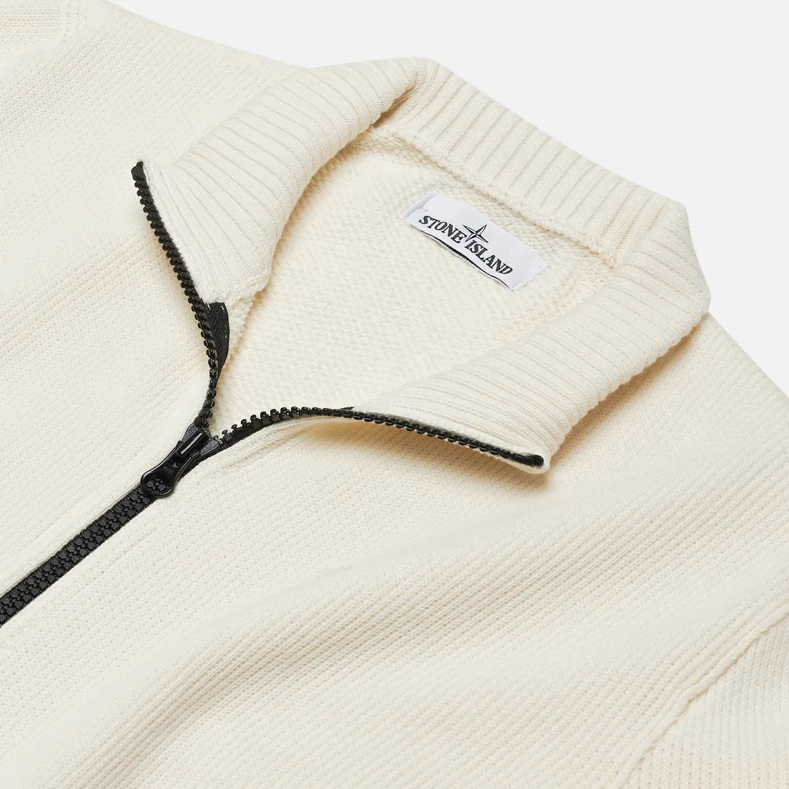 Stone Island Мужской свитер Cardigan Zip Terry Stitch