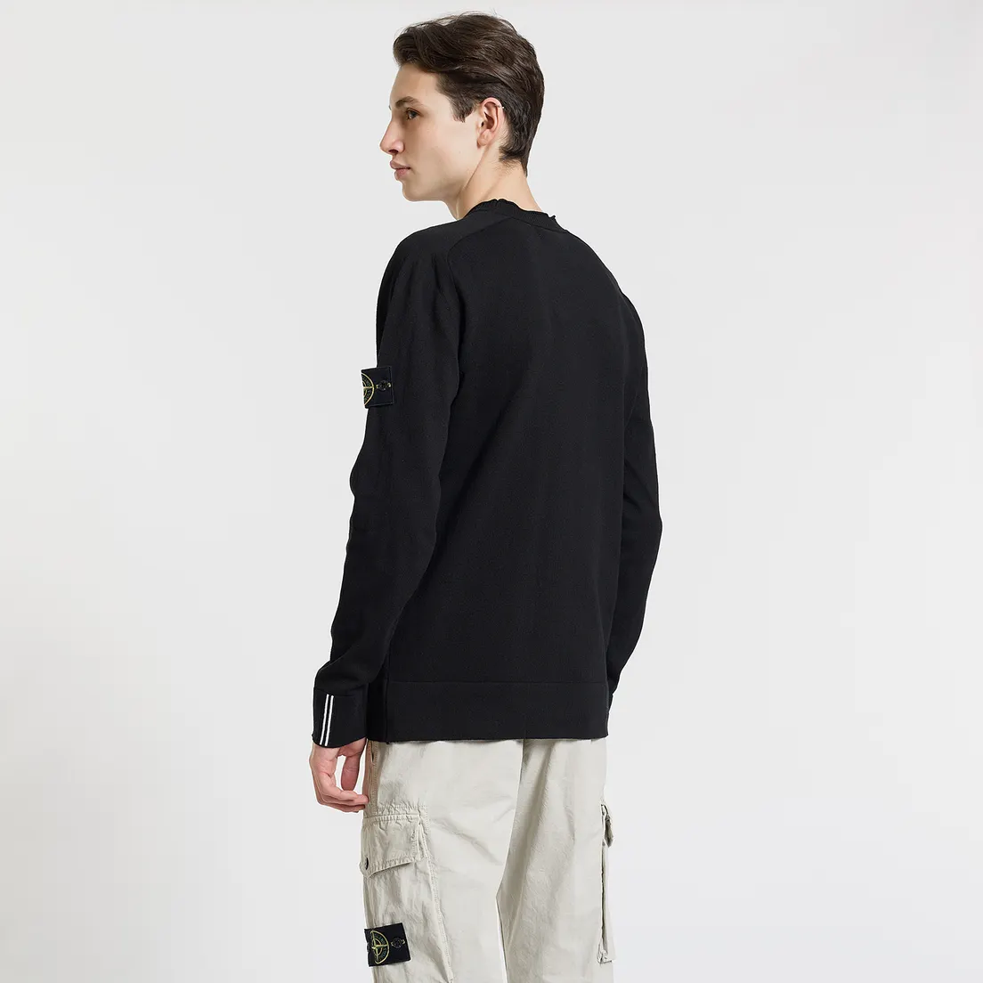Stone Island Мужской свитер Classic Crew Neck Cotton
