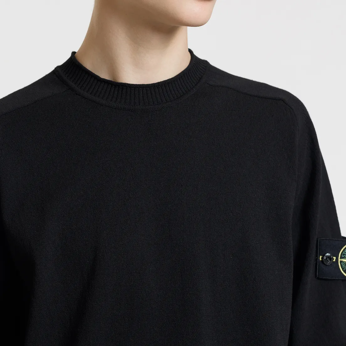 Stone Island Мужской свитер Classic Crew Neck Cotton