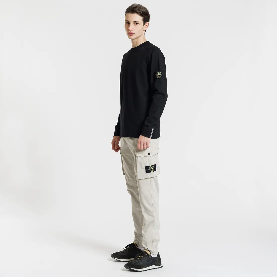 Stone Island Мужской свитер Classic Crew Neck Cotton