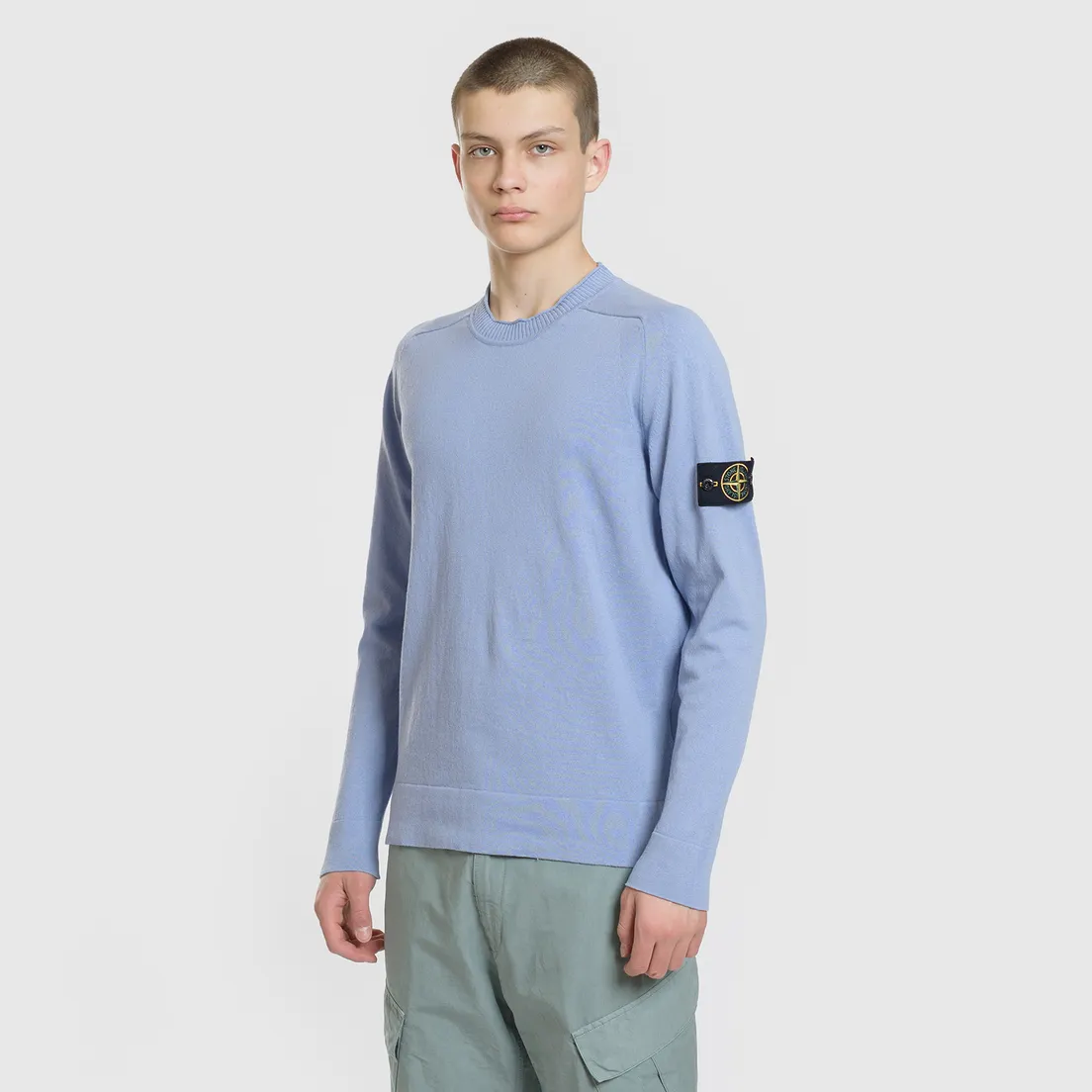 Stone Island Мужской свитер Classic Crew Neck Cotton