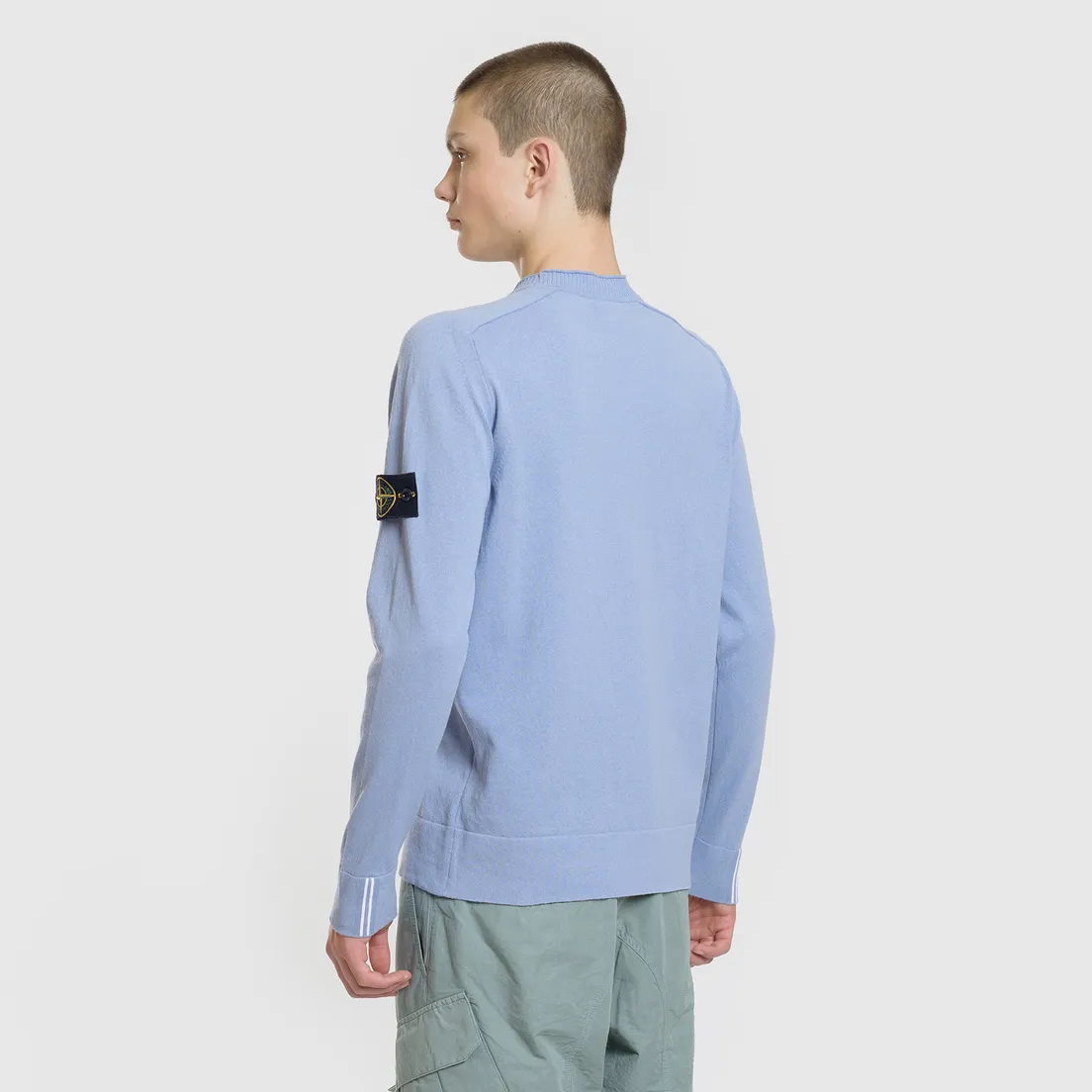 Stone Island Мужской свитер Classic Crew Neck Cotton