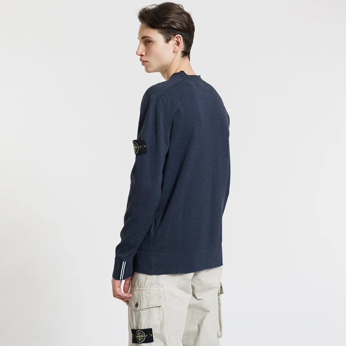 Stone Island Мужской свитер Classic Crew Neck Cotton