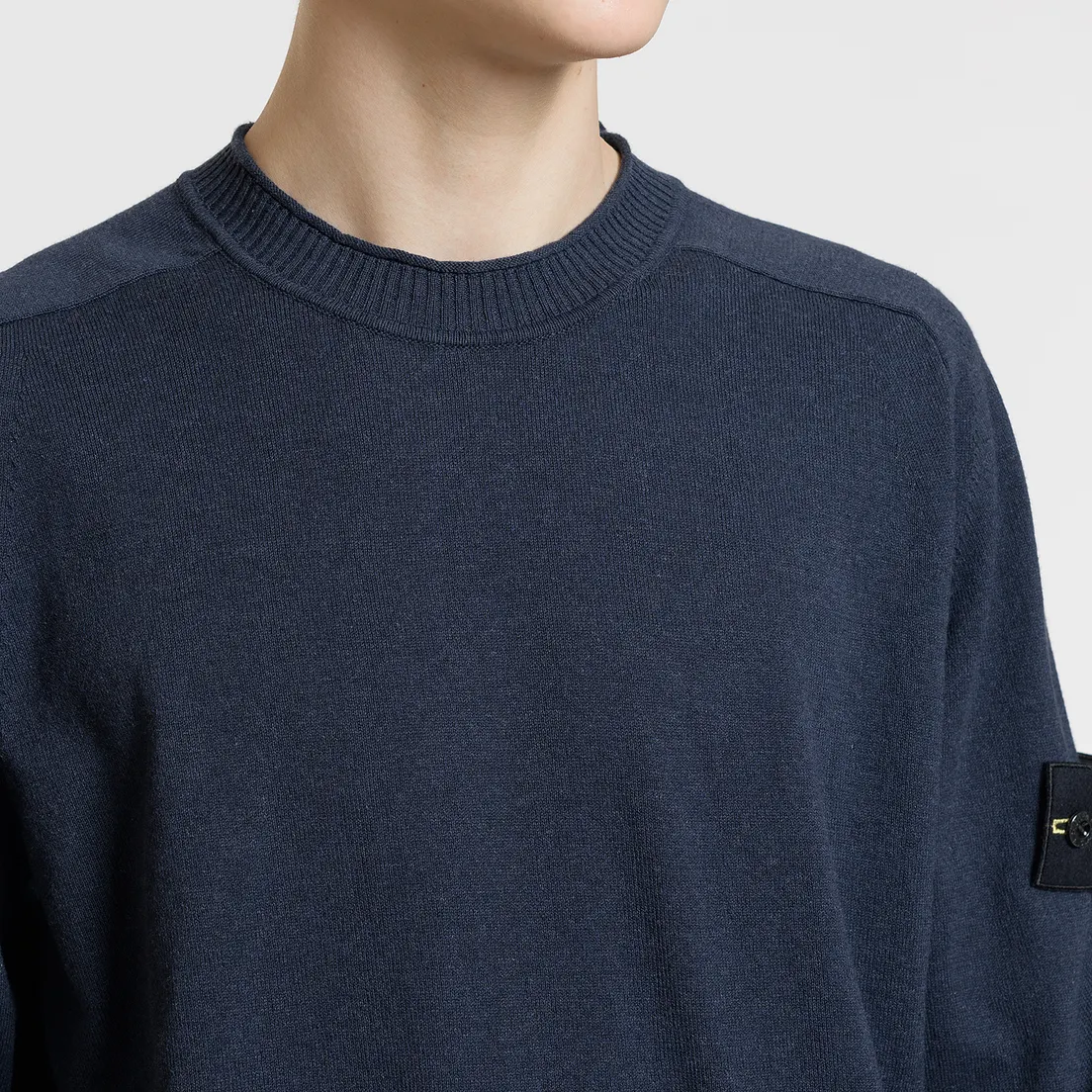 Stone Island Мужской свитер Classic Crew Neck Cotton