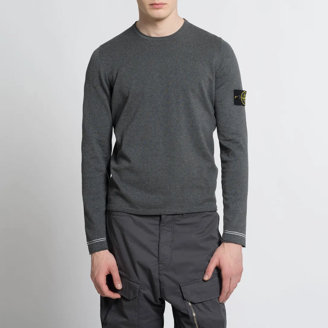 Stone Island Мужской свитер Crew Neck Knit