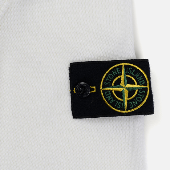 Мужской свитер Stone Island Crew Neck Lightweight Wool Natural White