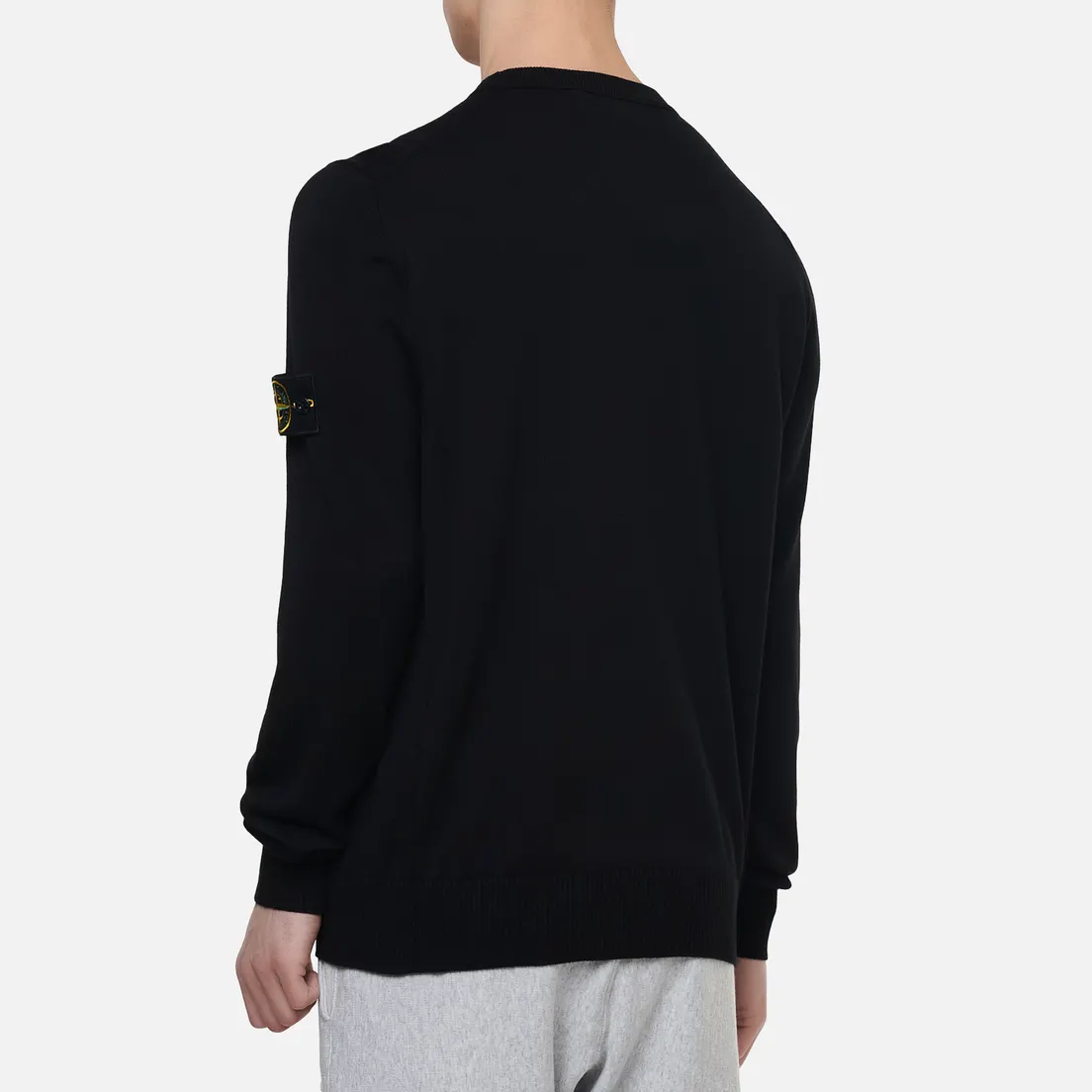 Stone Island Мужской свитер Crew Neck Smooth Cotton