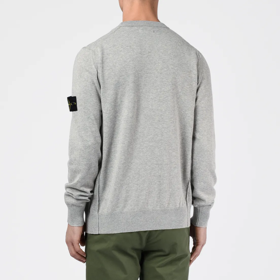 Stone Island Мужской свитер Crew Neck Smooth Cotton