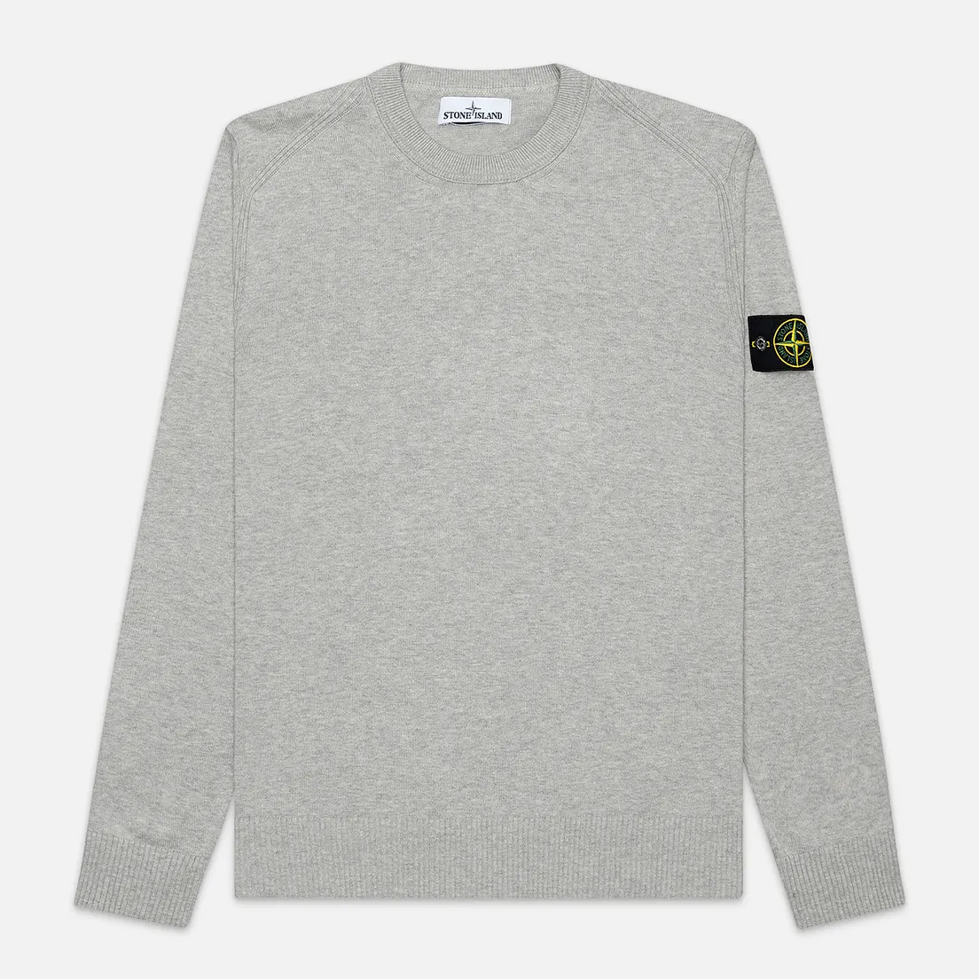 Stone Island Мужской свитер Crew Neck Smooth Cotton