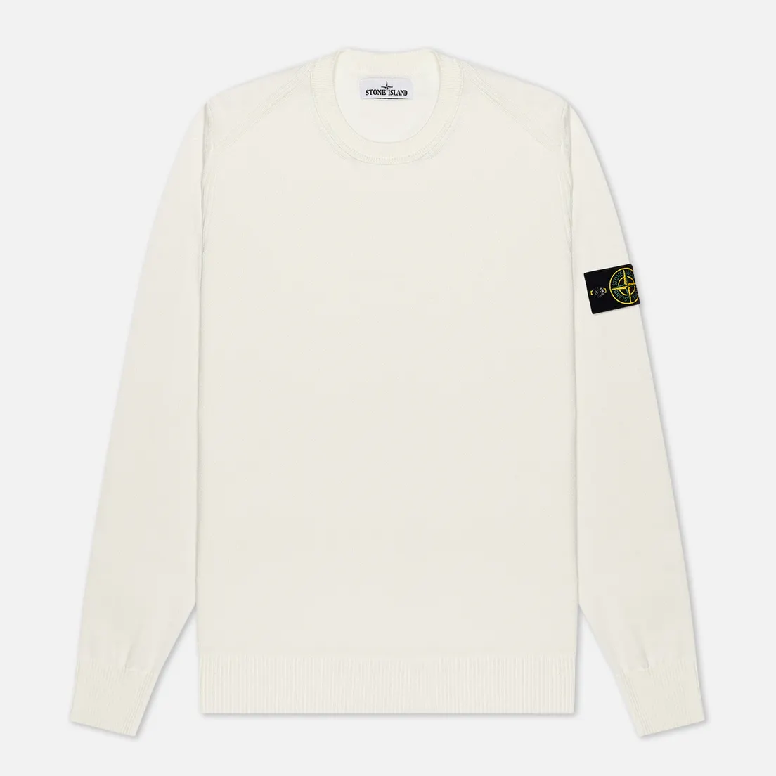 Stone Island Мужской свитер Crew Neck Smooth Cotton