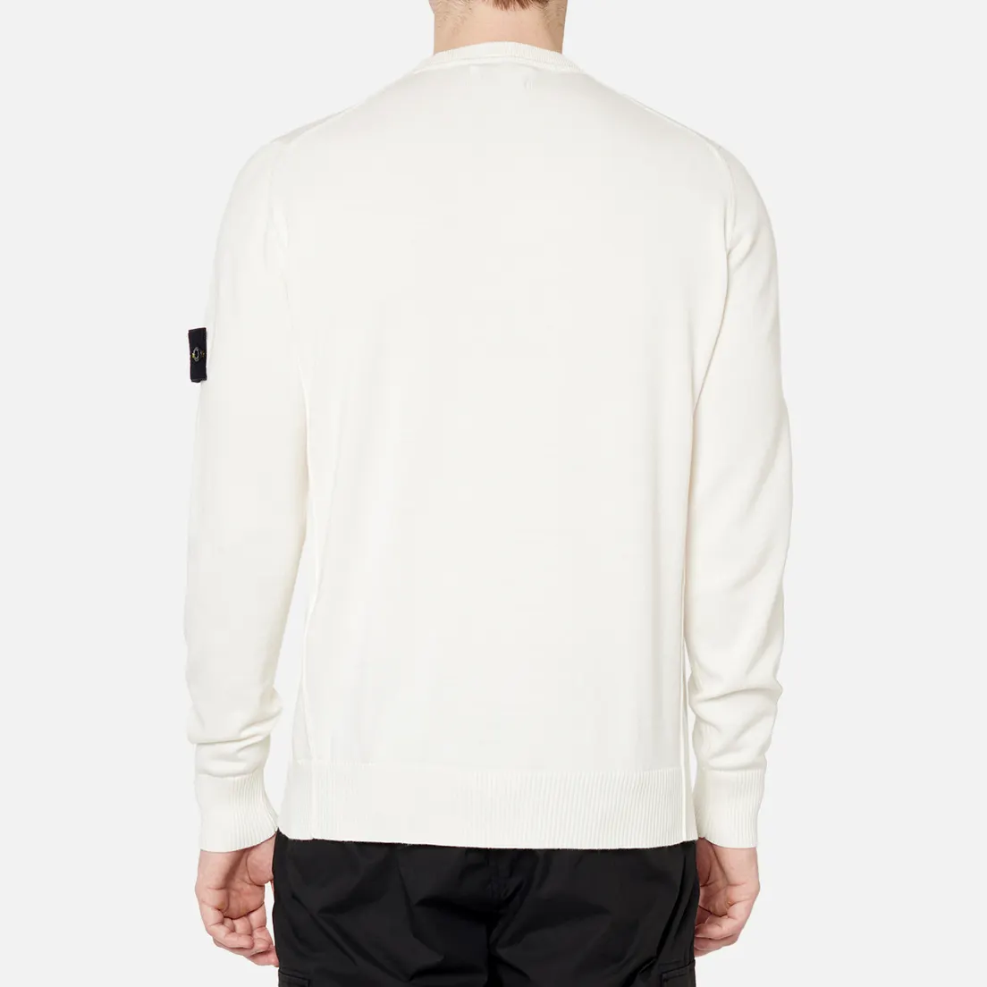 Stone Island Мужской свитер Crew Neck Smooth Cotton