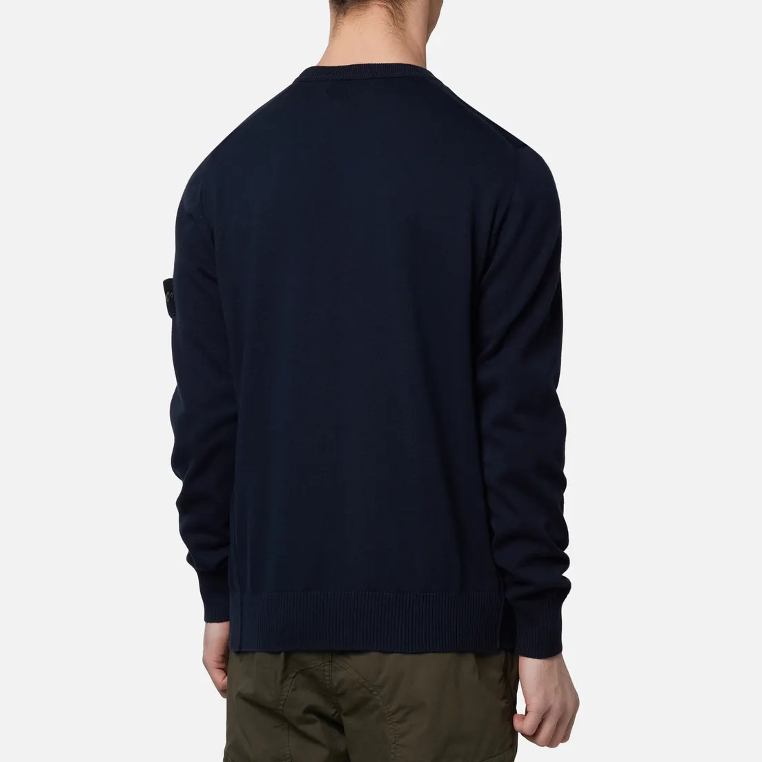 Stone Island Мужской свитер Crew Neck Smooth Cotton