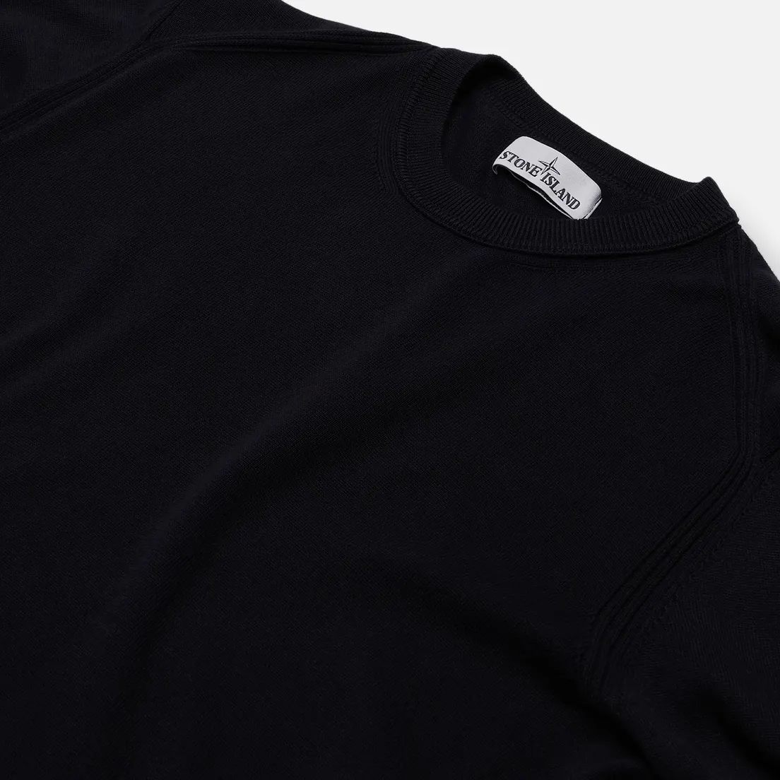 Stone Island Мужской свитер Crew Neck Smooth Cotton