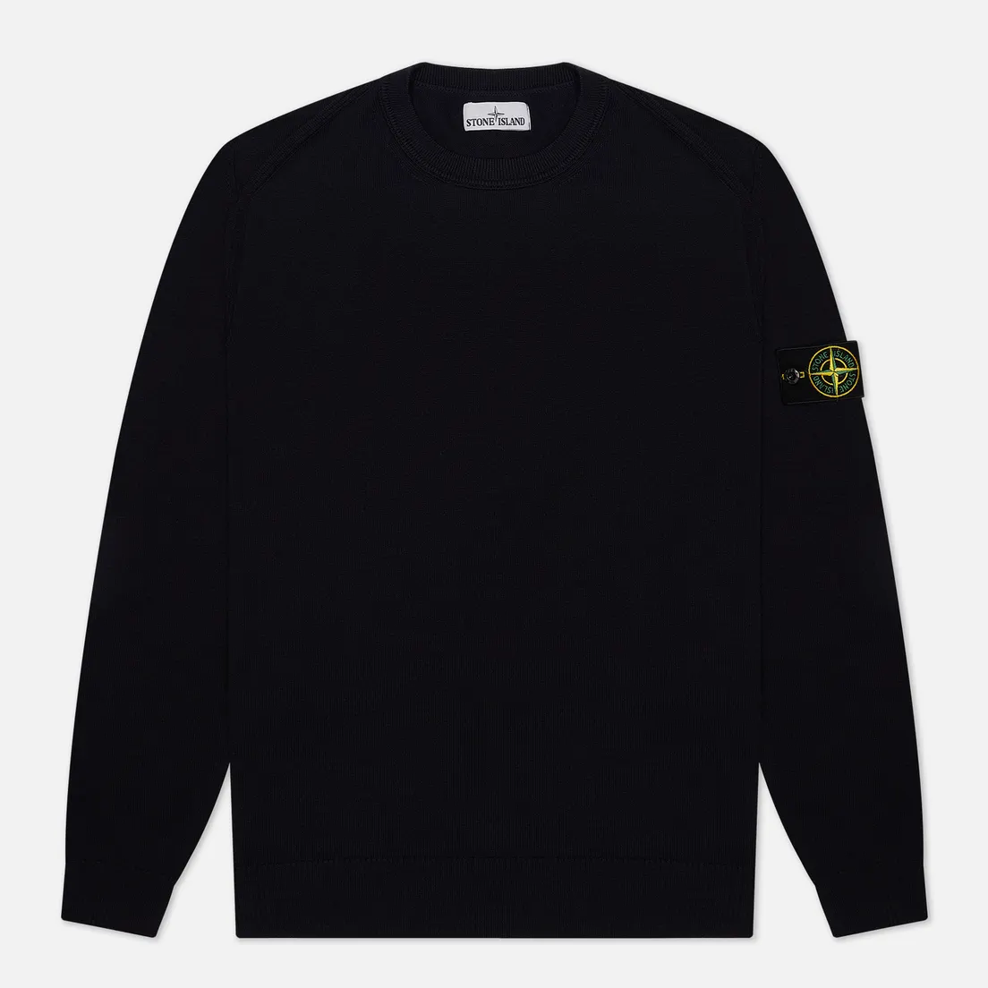 Stone Island Мужской свитер Crew Neck Smooth Cotton