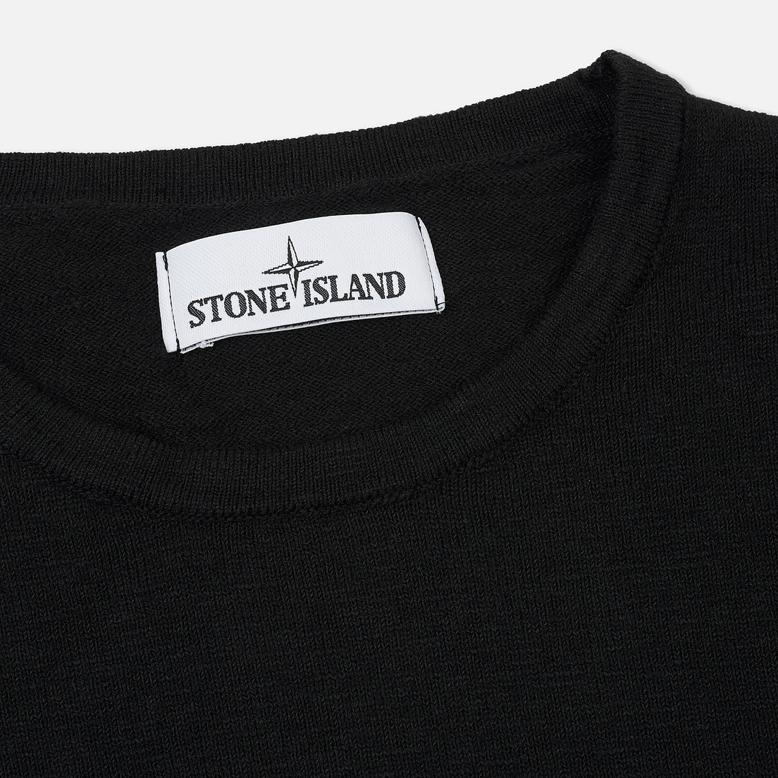 Stone Island Мужской свитер Crew Neck Stitch Nylon Cotton