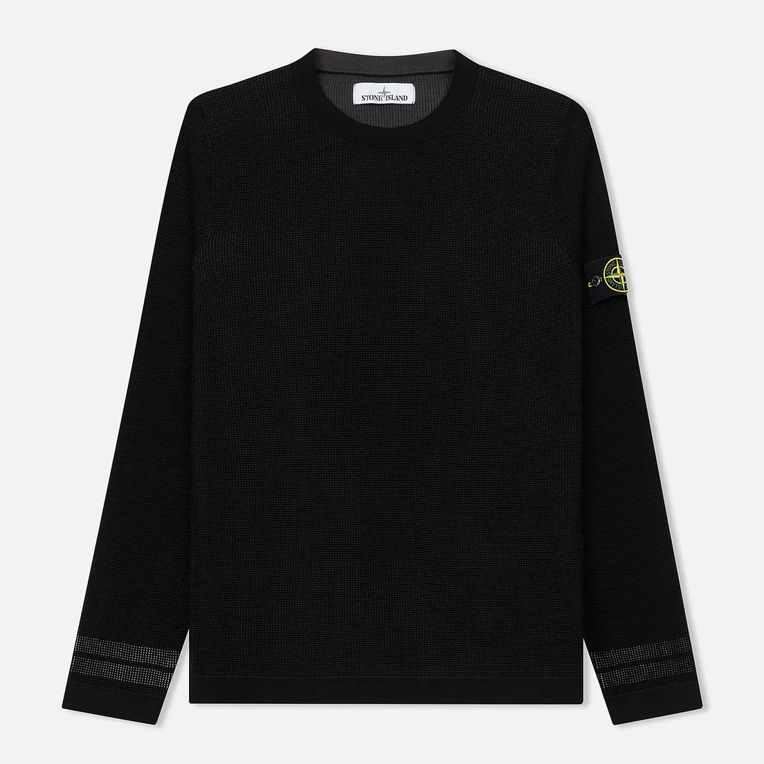 Stone Island Мужской свитер Crew Neck Two Different Coloured