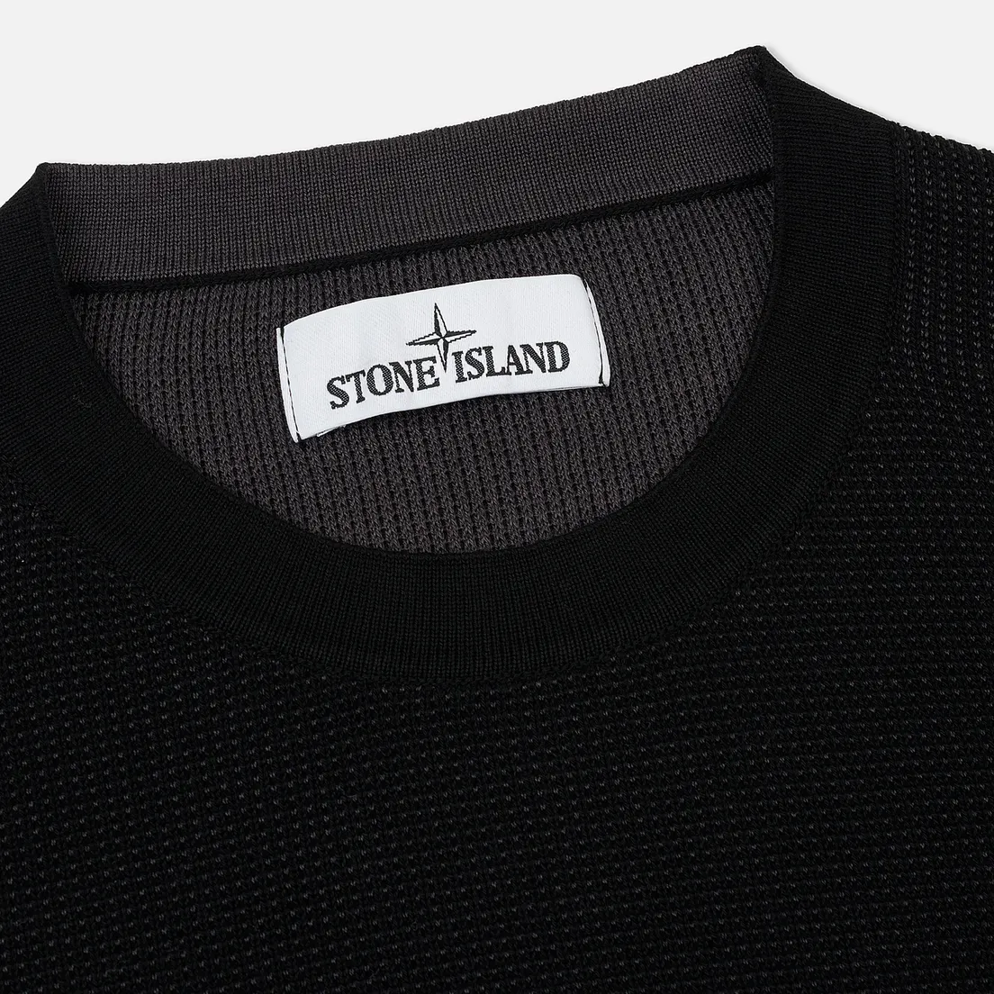 Stone Island Мужской свитер Crew Neck Two Different Coloured