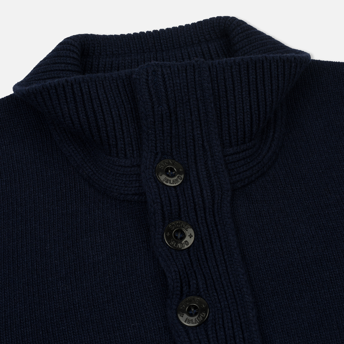 Stone Island Мужской свитер Double Button Zip Wool
