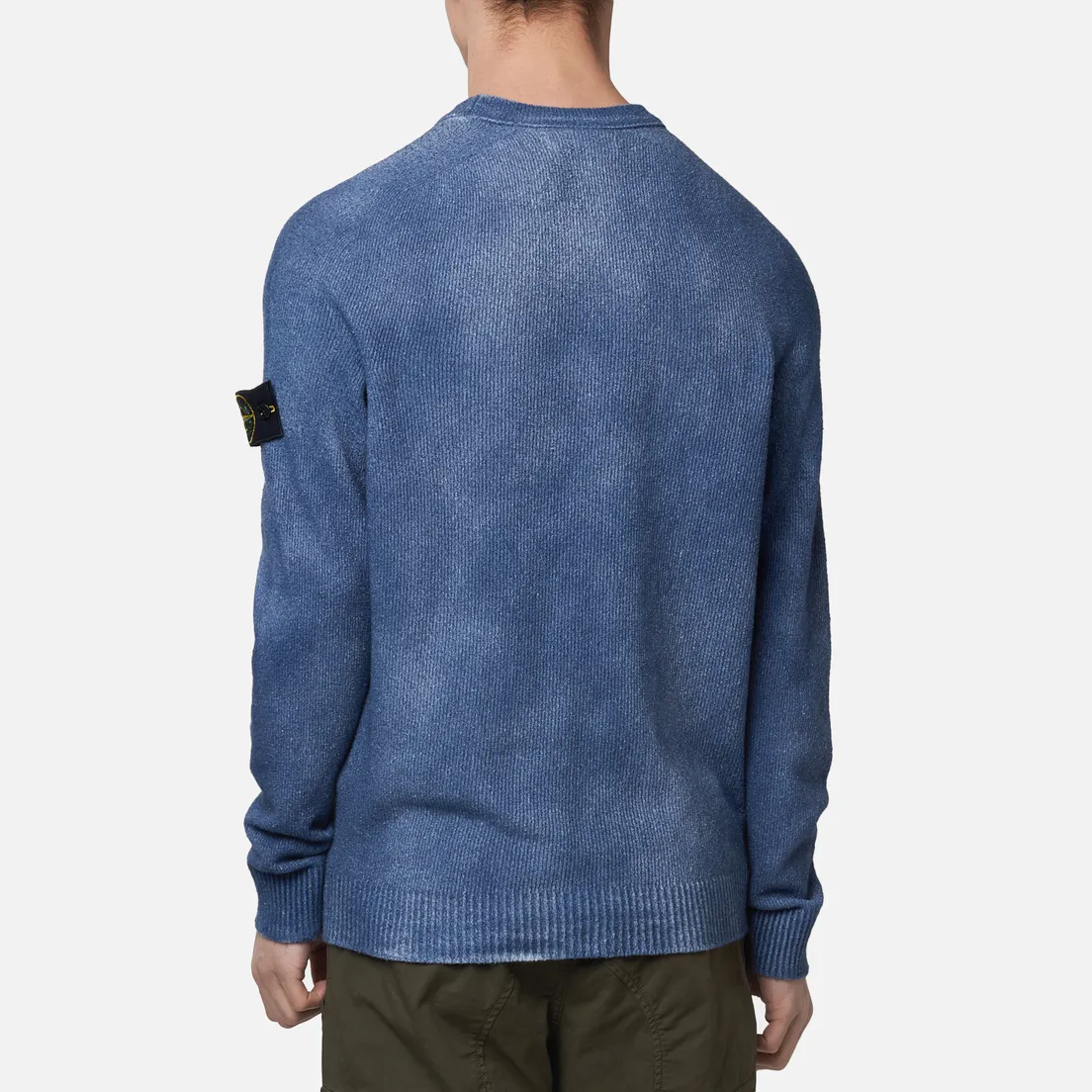 Stone Island Мужской свитер Hand Sprayed Treatment