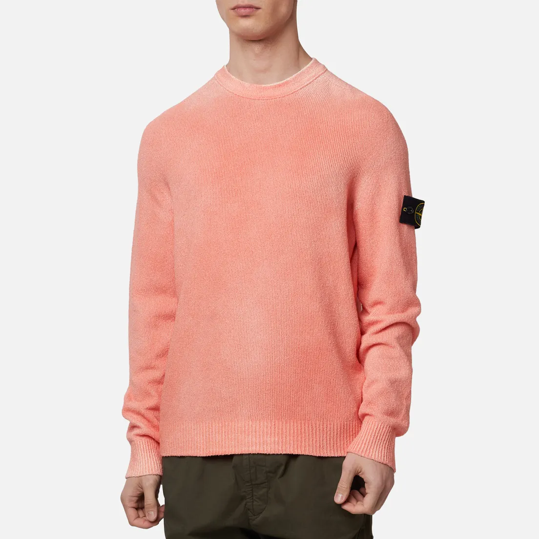 Stone Island Мужской свитер Hand Sprayed Treatment