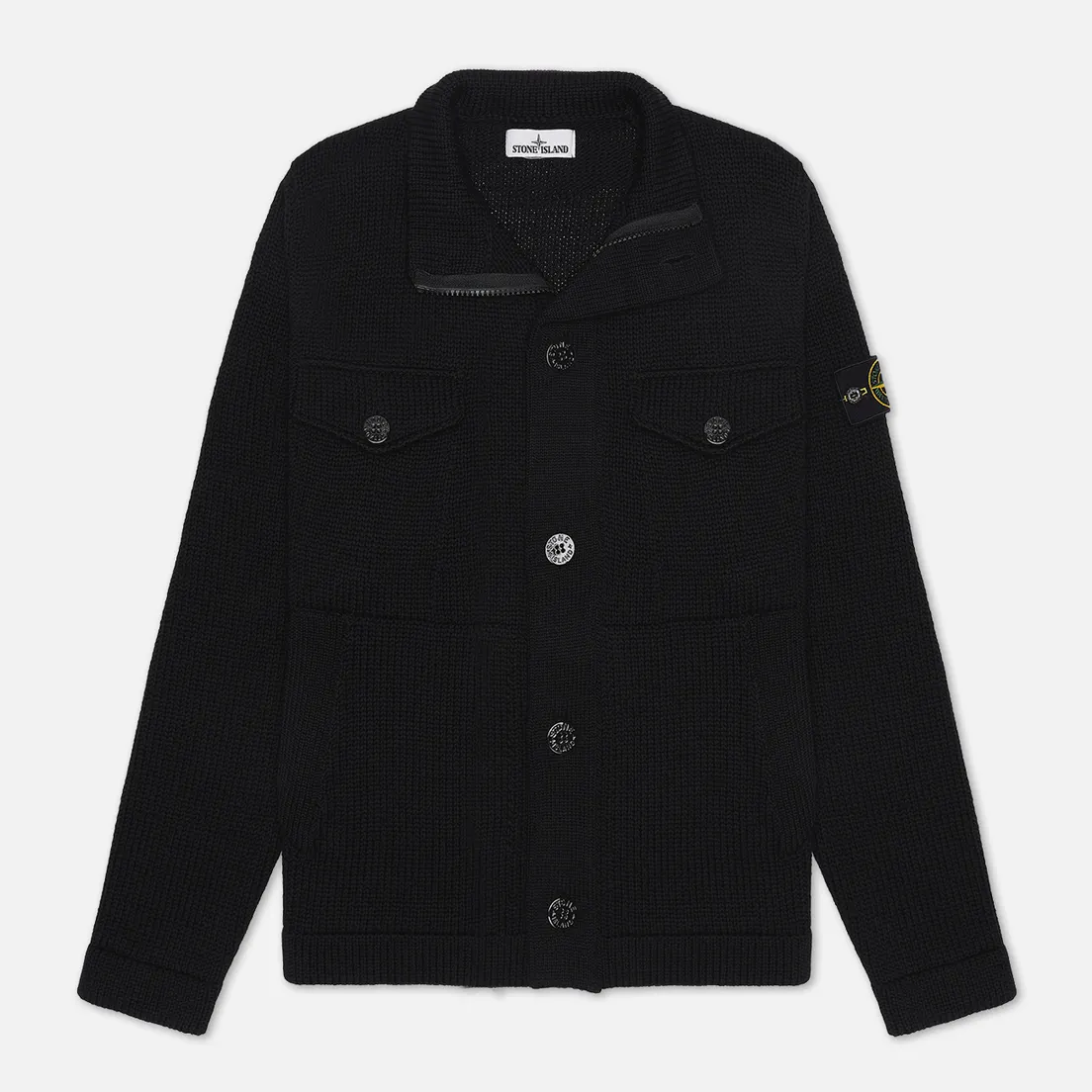 Stone Island Мужской свитер Heavy Cardigan Knit