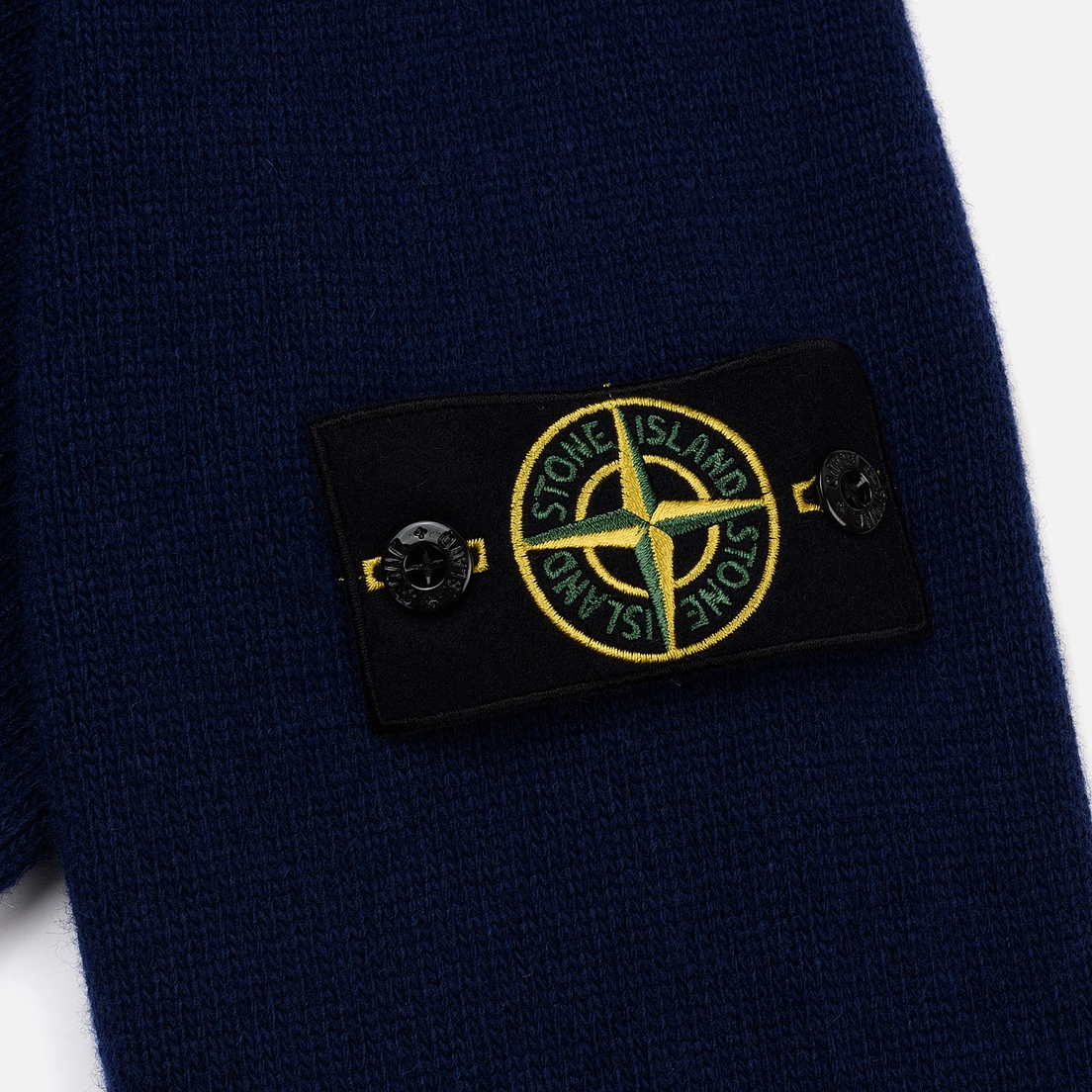 Stone Island Мужской свитер Lambswool High Neck Zip