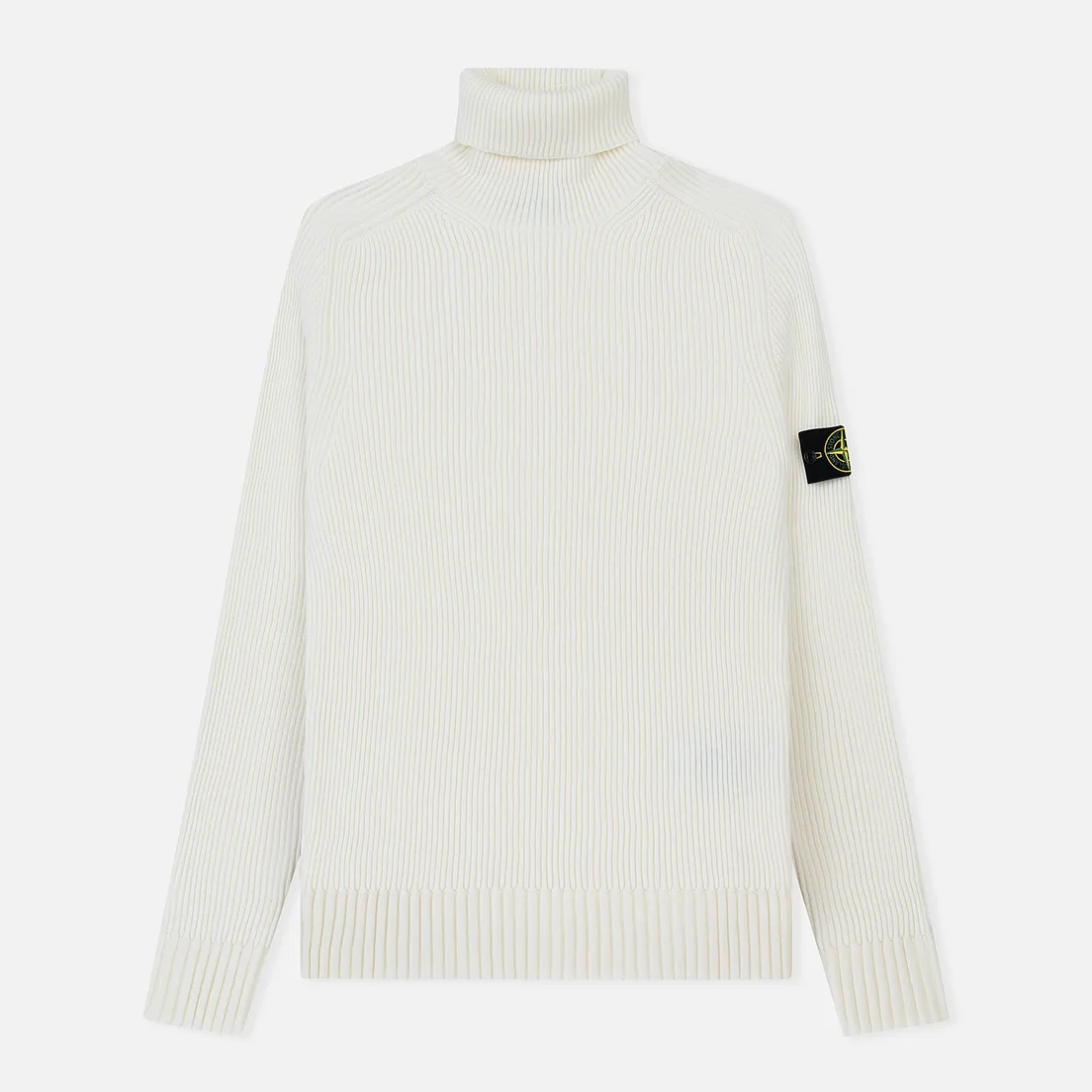 Stone Island Мужской свитер Ribbed Light Wool Roll Neck