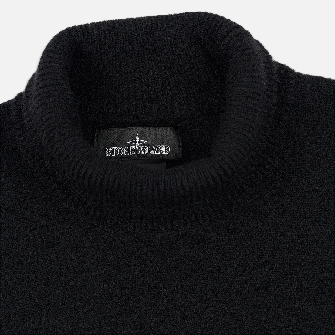 Stone Island Shadow Project Мужской свитер Bicolor Stretch Wool And Alpaca Blend