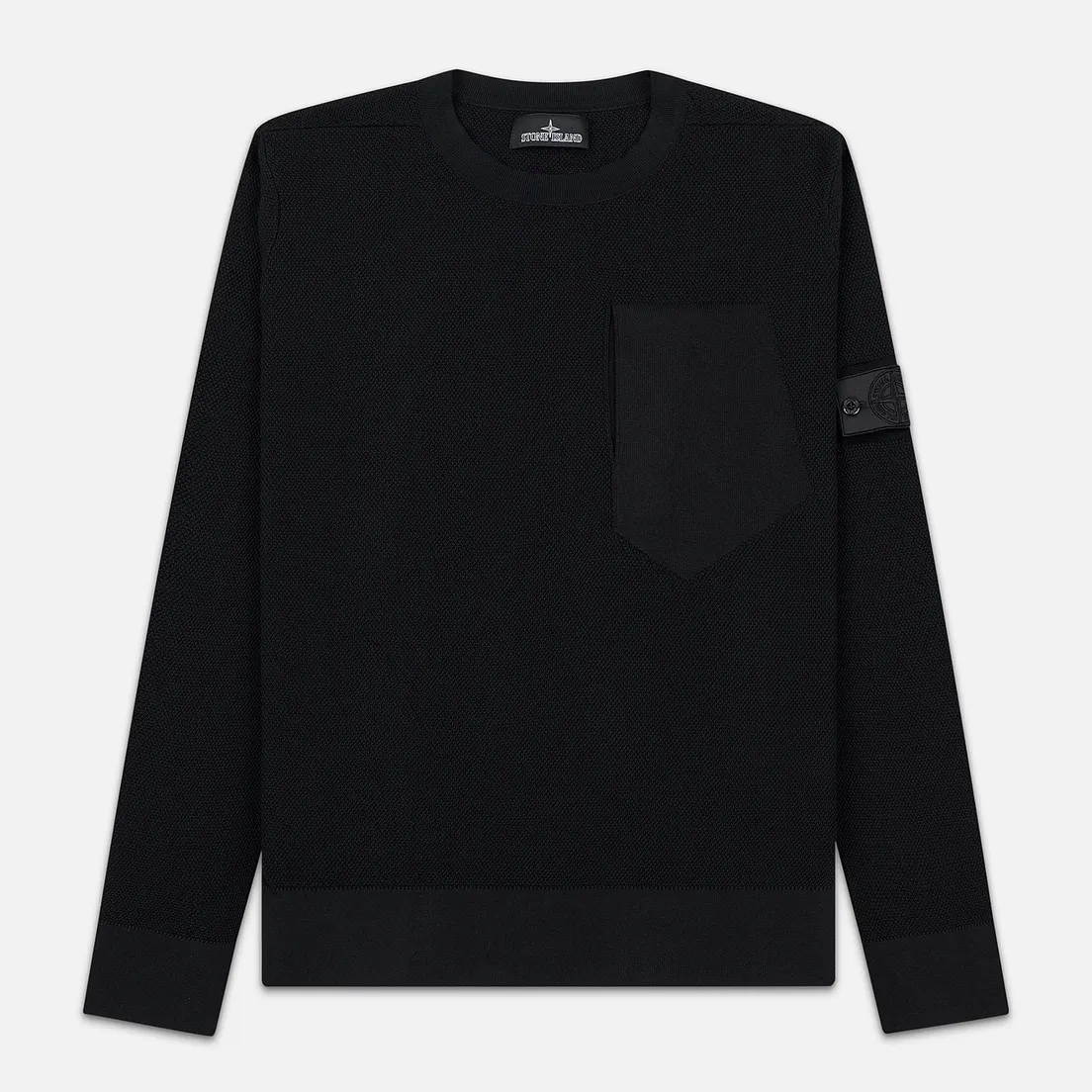 Stone Island Shadow Project Мужской свитер Chest Patch Pocket